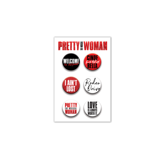 PRETTY WOMAN Badge Set